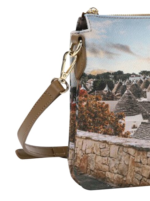 YESBAG Geantă de umăr, două compartimente trulli romantici - Genți femei