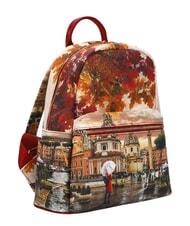 YNOT YESBAG Rucsac cu buzunar frontal Roma plouă - Genți femei - 2