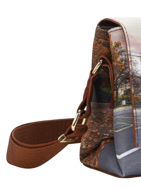 YESBAG Geantă de umăr, cu clapă turist londonez - Genți femei