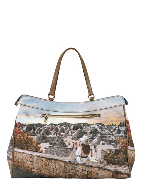 YESBAG Geantă de umăr XL trulli romantici - Genți femei