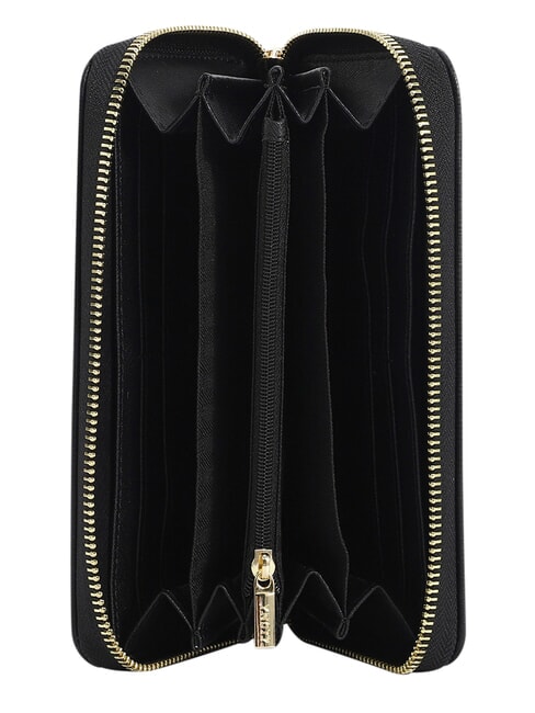 LOVERS Portofel mare cu fermoar BLACK - Portofele femei