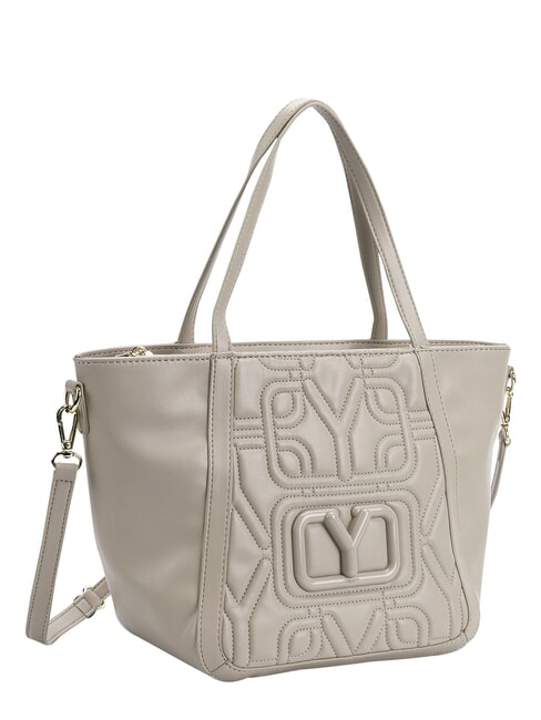 STYLE Geantă de cumpărături de umăr, cu curea de umăr migdale - Genți femei