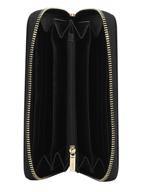 LADY Portofel mare cu fermoar BLACK - Portofele femei