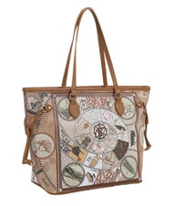 YNOT FASHIONOPOLY Geantă de cumpărături, geantă de umăr nisip - Genți femei - 2