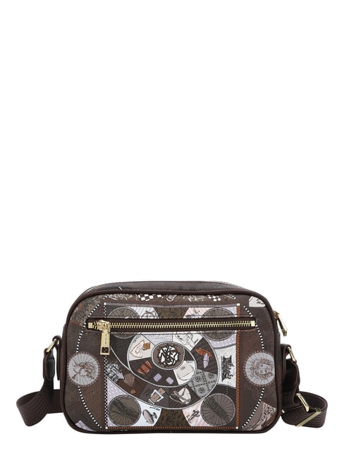 FASHIONOPOLY Geantă de umăr ciocolată - Genți femei