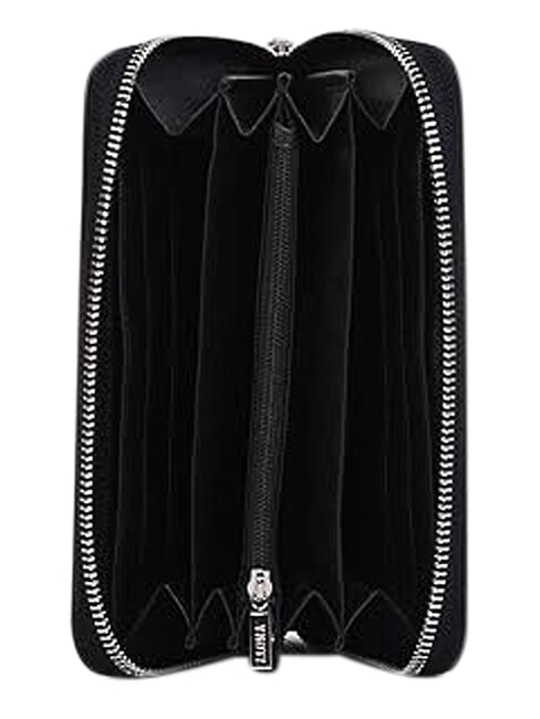 CINDY Portofel mare cu fermoar BLACK - Portofele femei