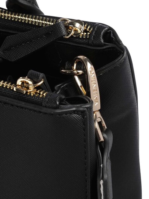 ZERO RE Geantă de m&acirc;nă cu curea de umăr negru - Genți femei