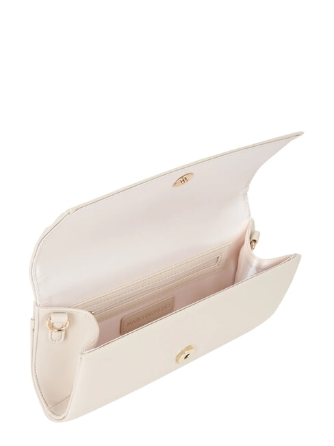 SOFIE Geantă de m&acirc;nă cu curea de umăr cu lanț ecru - Genți femei