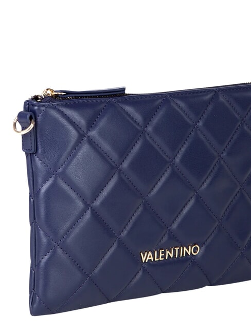 OCARINA Geantă de m&acirc;nă matlasată cu curea de umăr albastru - Genți femei