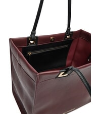 MARIO VALENTINO POST RE Geanta de cumparaturi cu clutch vin/negru - Genți femei - 5