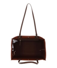 MARIO VALENTINO POST RE Geanta de cumparaturi cu clutch piele/maro &icirc;nchis - Genți femei - 6