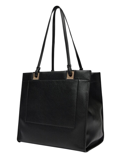 POST RE Geanta de cumparaturi cu clutch negru - Genți femei