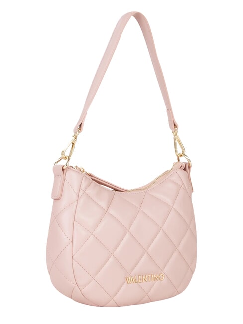 OCARINA Geantă de umăr mini matlasată, cu curea de umăr pudra - Genți femei