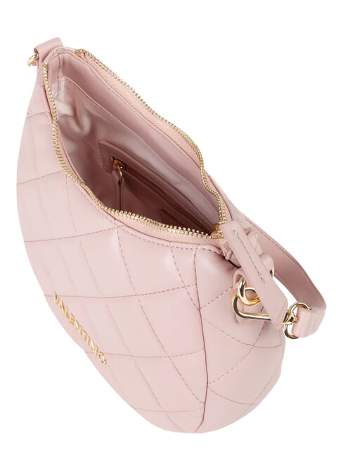 OCARINA Geantă de umăr mini matlasată, cu curea de umăr pudra - Genți femei