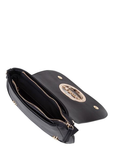 MOSES Geantă de umăr, cu clapă negru - Genți femei