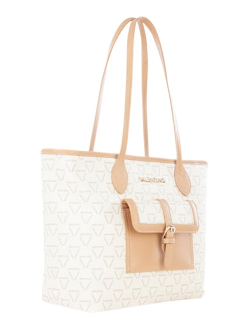 LIUTO Geanta de cumparaturi cu buzunar ecru/multicolor - Genți femei