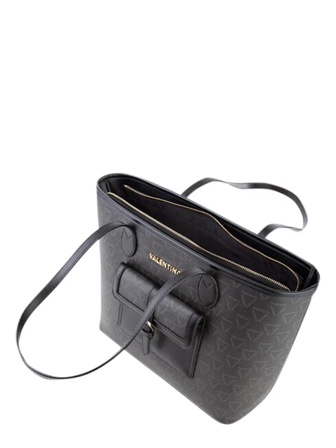 LIUTO Geanta de cumparaturi cu buzunar negru/multicolor - Genți femei