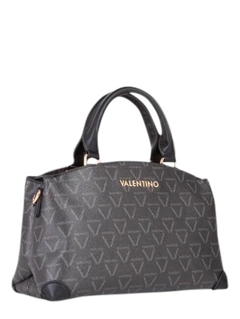 LADY RE Geantă de m&acirc;nă, cu curea de umăr negru/multicolor - Genți femei