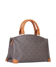 MARIO VALENTINO LADY RE Geantă de m&acirc;nă, cu curea de umăr maro &icirc;nchis/piele - Genți femei - 2