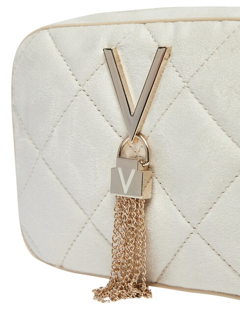 CHARLOTTE Geantă de umăr mini ecru - Genți femei