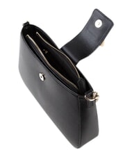 MARIO VALENTINO DIVINA Geanta convertibila matlasata negru/auriu - Genți femei - 4