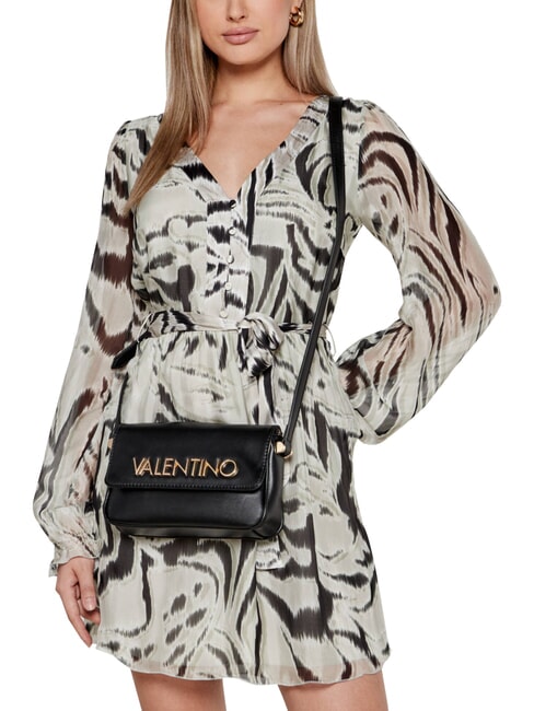 CAPRICE Geantă de umăr mini, cu clapă negru - Genți femei