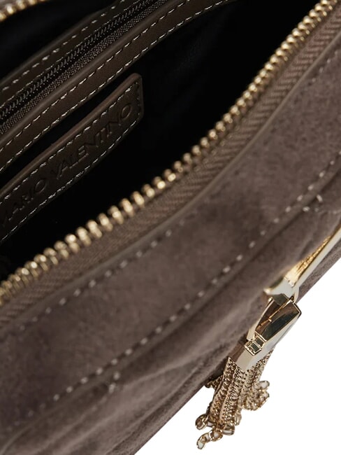 CHARLOTTE Geantă de umăr mini taupe - Genți femei