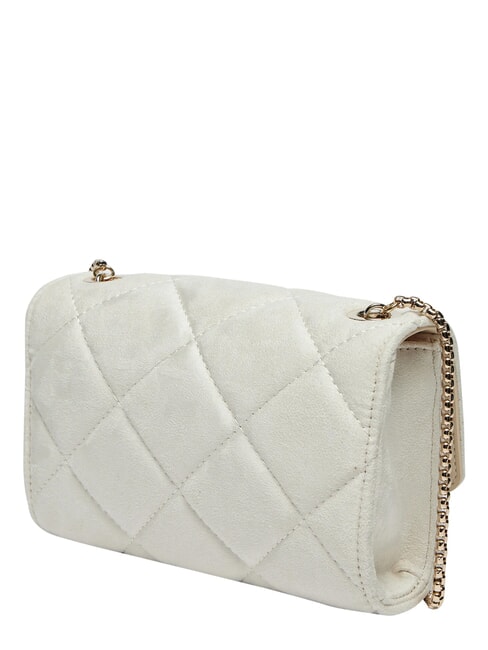 CHARLOTTE Geantă de umăr mini, cu clapă ecru - Genți femei