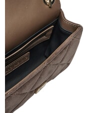 MARIO VALENTINO CHARLOTTE Geantă de umăr mini, cu clapă taupe - Genți femei - 4