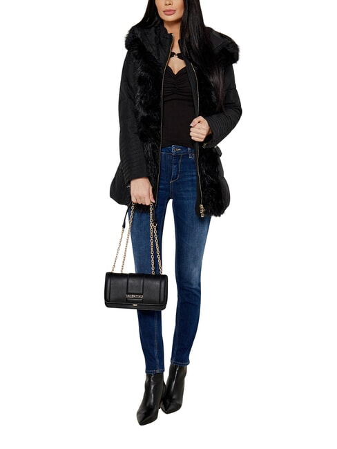 BRASS Geantă de umăr, cu clapă negru - Genți femei