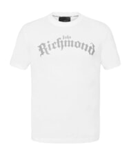 JOHN RICHMOND PALGI Tricou cu m&acirc;necă scurtă alb - tricou - 5