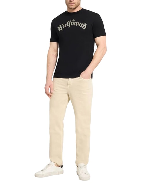 PALGI Tricou cu m&acirc;necă scurtă negru/negru - tricou