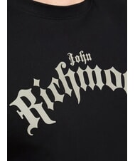 JOHN RICHMOND PALGI Tricou cu m&acirc;necă scurtă negru/negru - tricou - 3