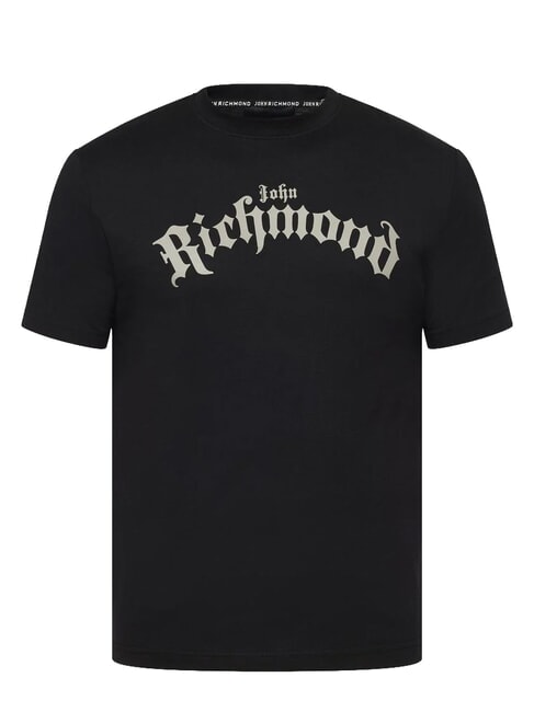 PALGI Tricou cu m&acirc;necă scurtă negru/negru - tricou