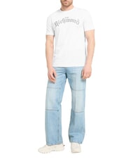 JOHN RICHMOND PALGI Tricou cu m&acirc;necă scurtă alb - tricou - 4