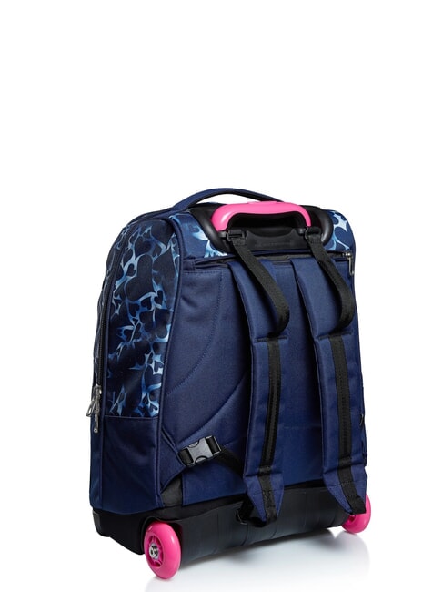DYED HEARTS Rucsac cu troler Bluedeep - Rucsacuri cu role