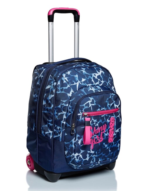 DYED HEARTS Rucsac cu troler Bluedeep - Rucsacuri cu role