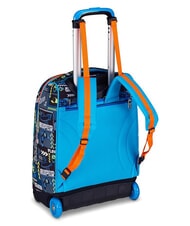 SJGANG FACCE DA SJ Rucsac cu cărucior FIERY RED - Rucsacuri cu role - 4