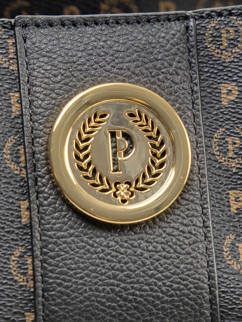 HERITAGE Geantă de m&acirc;nă, cu curea de umăr negru - Genți femei