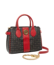 POLLINI HERITAGE Geantă de m&acirc;nă, cu curea de umăr lac negru - Genți femei - 3