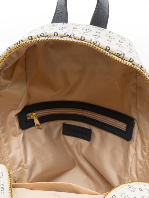 HERITAGE Rucsac cu buzunar frontal fildeş - Genți femei