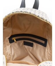 POLLINI HERITAGE Rucsac cu buzunar frontal fildeş - Genți femei - 5