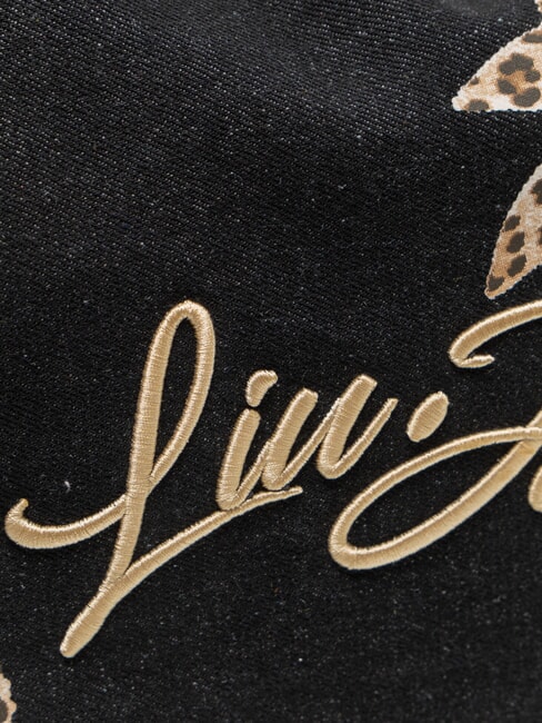 PLENTIA Geantă de cumpărături de umăr BLACK - Genți femei