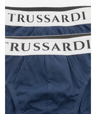TRUSSARDI BASIC Pachet de 2 perechi de chiloți marina - Slip pentru bărbați - 2