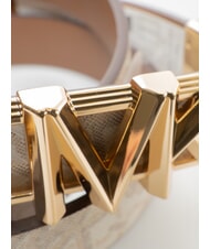 MICHAEL KORS MK BELT Curea vanilie - Curele - 3