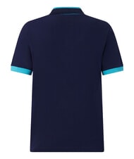 KAPPA LOGO Tricou polo cu m&acirc;necă scurtă albastru marin - neon b - maiou Polo - 5