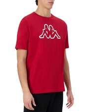 KAPPA LOGO Tricou cu m&acirc;necă scurtă ardei iute roșu - tricou - 2
