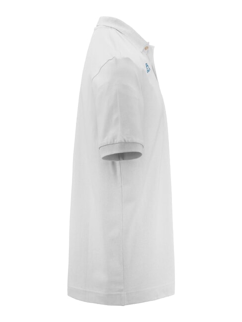 LOGO Tricou polo cu m&acirc;necă scurtă alb - maiou Polo