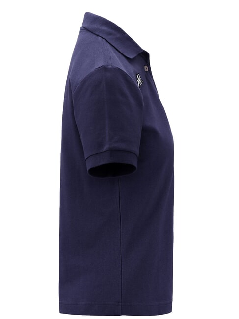 LOGO Tricou polo cu m&acirc;necă scurtă albastru maritim - maiou Polo