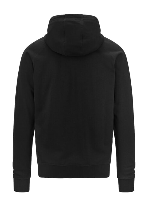 LOGO Hanorac cu gluga negru - hanorace